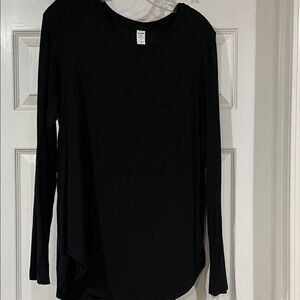 Old Navy Women's Black Long Sleeve Tee